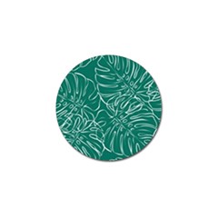 Tropical Monstera  Golf Ball Marker by ConteMonfrey