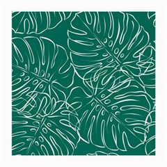 Tropical Monstera  Medium Glasses Cloth (2 Sides) by ConteMonfrey