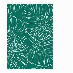 Tropical Monstera  Small Garden Flag (two Sides) by ConteMonfrey