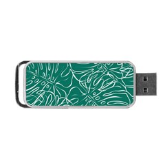 Tropical Monstera  Portable Usb Flash (two Sides) by ConteMonfrey