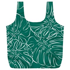 Tropical Monstera  Full Print Recycle Bag (xl) by ConteMonfrey