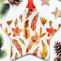 Hot Colors Nature Glimpse Ornament (star) by ConteMonfrey