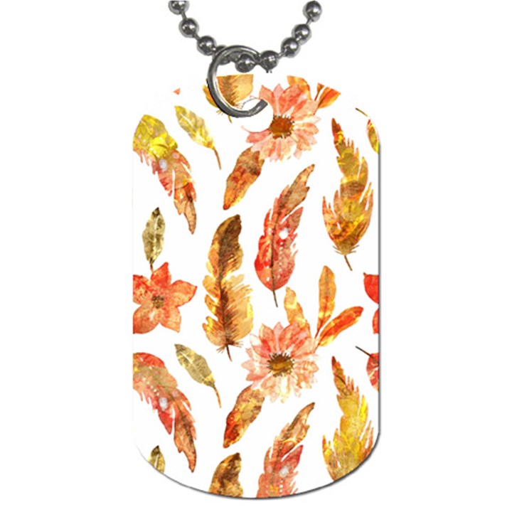 Hot Colors Nature Glimpse Dog Tag (Two Sides)