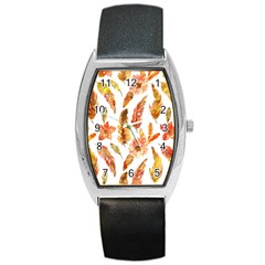 Hot Colors Nature Glimpse Barrel Style Metal Watch by ConteMonfrey