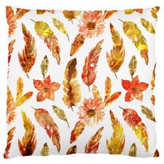 Hot Colors Nature Glimpse Large Flano Cushion Case (one Side) by ConteMonfrey