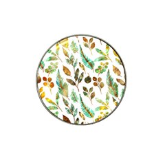 Leaves And Feathers - Nature Glimpse Hat Clip Ball Marker (4 Pack) by ConteMonfrey