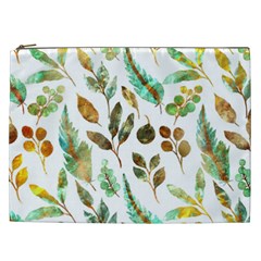 Leaves And Feathers - Nature Glimpse Cosmetic Bag (xxl) by ConteMonfrey