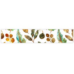 Leaves And Feathers - Nature Glimpse Large Flano Scarf  by ConteMonfrey