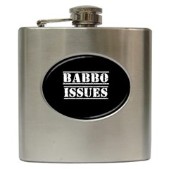 Babbo Issues - Italian Humor Hip Flask (6 Oz) by ConteMonfrey