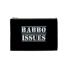 Babbo Issues - Italian Humor Cosmetic Bag (medium) by ConteMonfrey