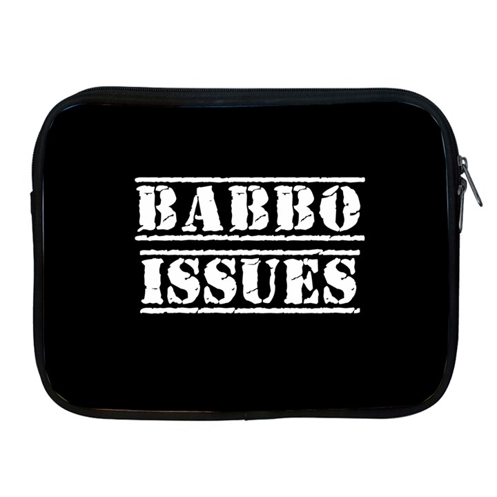 Babbo Issues - Italian humor Apple iPad 2/3/4 Zipper Cases