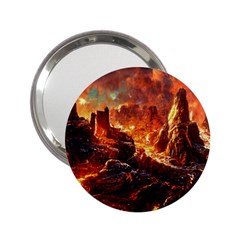 Vulcanic Landscape Vulcano Nature 2 25  Handbag Mirrors by Wegoenart