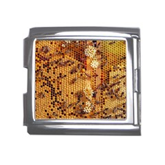 Insect Macro Honey Bee Animal Mega Link Italian Charm (18mm)