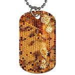 Insect Macro Honey Bee Animal Dog Tag (One Side) Front