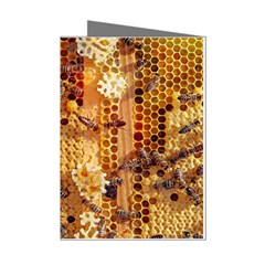 Insect Macro Honey Bee Animal Mini Greeting Cards (Pkg of 8)