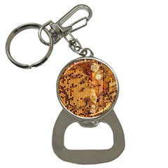 Insect Macro Honey Bee Animal Bottle Opener Key Chain