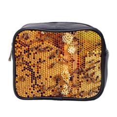 Insect Macro Honey Bee Animal Mini Toiletries Bag (Two Sides)