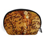 Insect Macro Honey Bee Animal Accessory Pouch (Large) Front