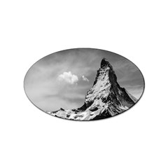 Matterhorn Switzerland Mountain Nature Sticker (oval) by Wegoenart