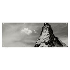 Matterhorn Switzerland Mountain Nature Banner And Sign 8  X 3  by Wegoenart