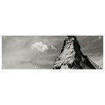 Matterhorn Switzerland Mountain Nature Banner and Sign 9  x 3  Front