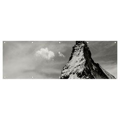 Matterhorn Switzerland Mountain Nature Banner And Sign 12  X 4  by Wegoenart