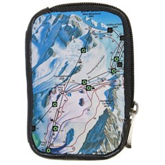 Map Zermatt The Alps Matterhorn Switzerland Mountain Nature Compact Camera Leather Case by Wegoenart