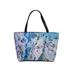 Map Zermatt The Alps Matterhorn Switzerland Mountain Nature Classic Shoulder Handbag by Wegoenart