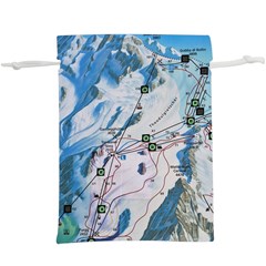 Map Zermatt The Alps Matterhorn Switzerland Mountain Nature Lightweight Drawstring Pouch (xl) by Wegoenart