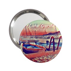 Boats On Lake Garda 2 25  Handbag Mirrors by ConteMonfrey