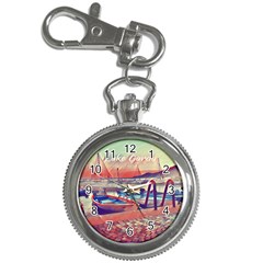 Boats On Lake Garda Key Chain Watches by ConteMonfrey