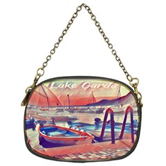 Boats On Lake Garda Chain Purse (one Side) by ConteMonfrey