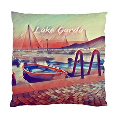 Boats On Lake Garda Standard Cushion Case (one Side) by ConteMonfrey