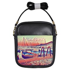 Boats On Lake Garda Girls Sling Bag by ConteMonfrey