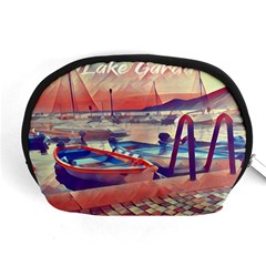 Boats On Lake Garda Accessory Pouch (medium) by ConteMonfrey