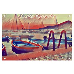 Boats On Lake Garda Banner And Sign 6  X 4  by ConteMonfrey