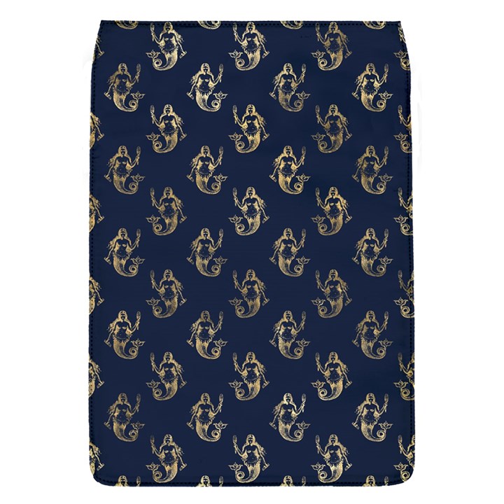 Gold Mermaids Silhouettes Removable Flap Cover (S)