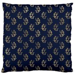 Gold Mermaids Silhouettes Standard Flano Cushion Case (Two Sides) Front