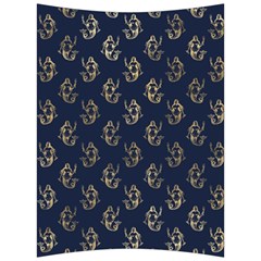 Gold Mermaids Silhouettes Back Support Cushion by ConteMonfrey