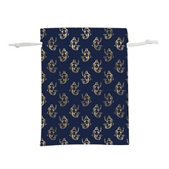 Gold Mermaids Silhouettes Lightweight Drawstring Pouch (s) by ConteMonfrey