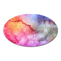 Unicorn Clouds Oval Magnet by ConteMonfrey