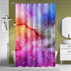 Unicorn Clouds Shower Curtain 48  X 72  (small)  by ConteMonfrey