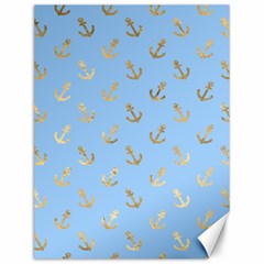 Gold Anchors Long Live   Canvas 12  X 16  by ConteMonfrey