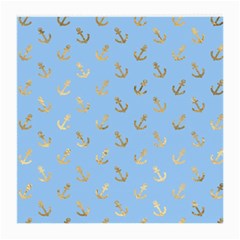 Gold Anchors Long Live   Medium Glasses Cloth (2 Sides) by ConteMonfrey