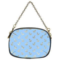 Gold Anchors Long Live   Chain Purse (two Sides) by ConteMonfrey