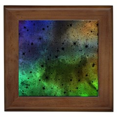 Tye Dye Vibing Framed Tile by ConteMonfrey