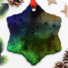 Tye Dye Vibing Snowflake Ornament (two Sides) by ConteMonfrey