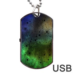 Tye Dye Vibing Dog Tag Usb Flash (one Side) by ConteMonfrey