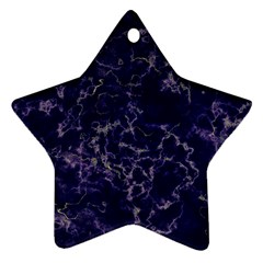 Ocean Storm Star Ornament (Two Sides)