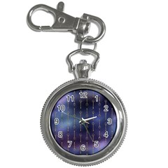 Trident On Blue Ocean  Key Chain Watches by ConteMonfrey